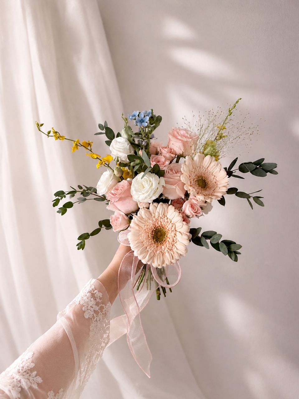 Pastel Bridal Bouquet