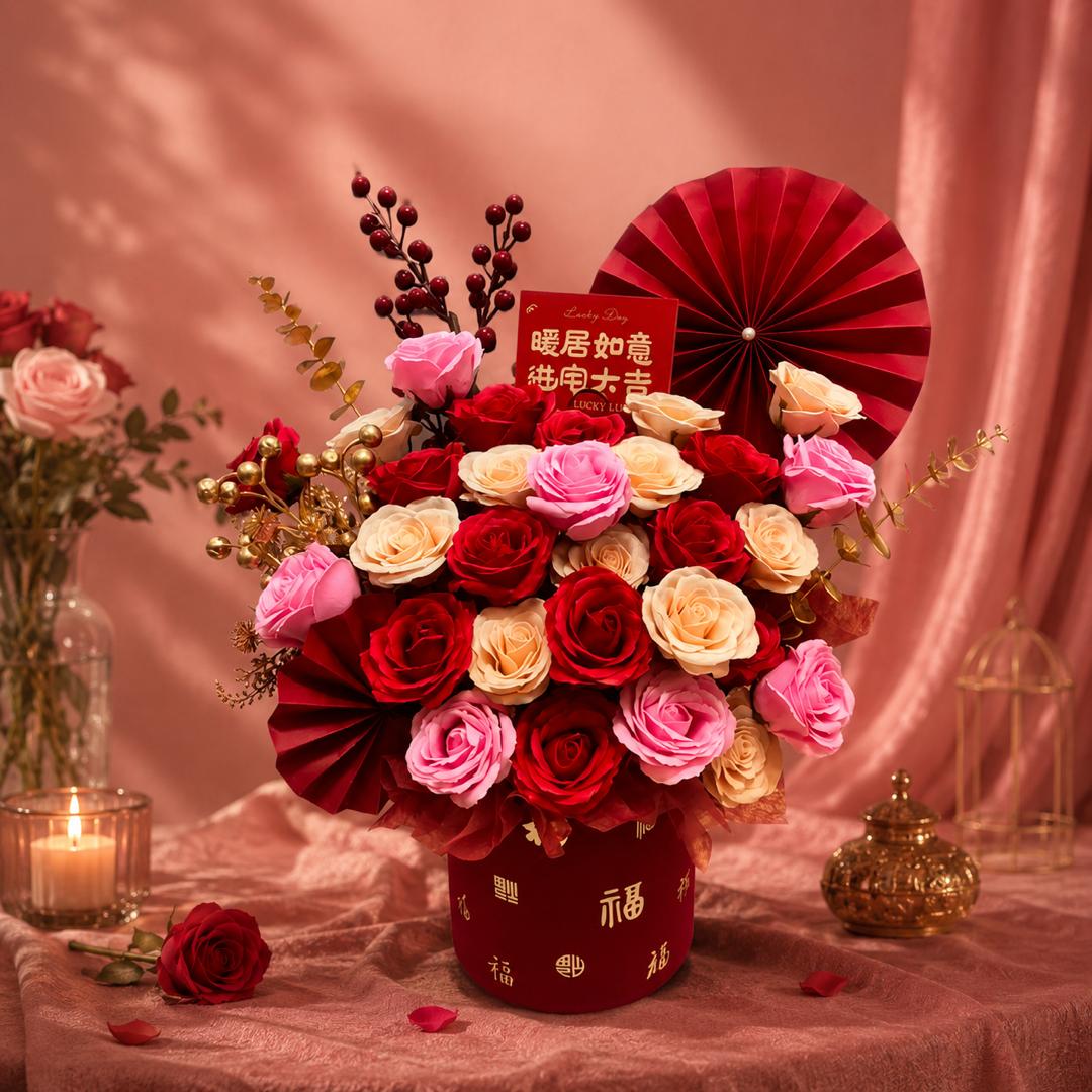Warm Home Rose Box