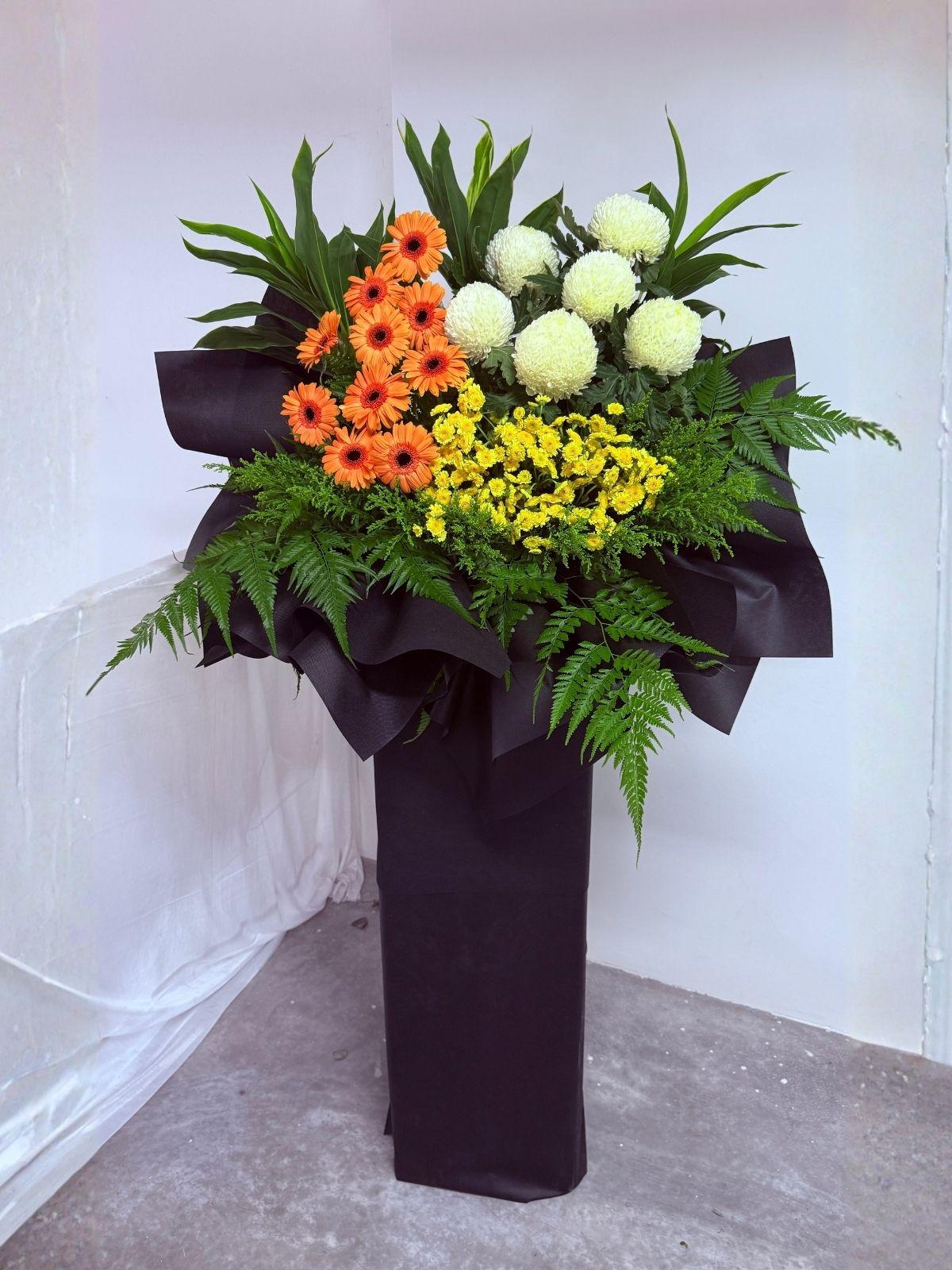 Condolence Stand - Bloom & Core Florist